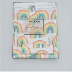 🆕 Stina & Mae nursery blanket and newborn hat 🌈
